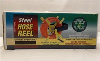 Steel Hose Reel, Appears New, Opened Box To