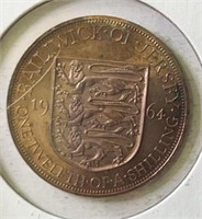 1964 Jersey 1/12 Shilling Proof