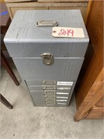 Metal File Cabinet 6-Drawer Portable