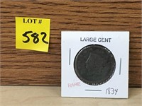 Large Cent 1834