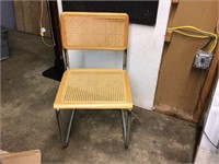 CANE BOTTOM AND BACK CHAIR