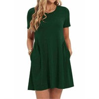 $82 CHARMYI Tshirt Dresses for Women Casual