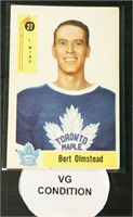 1958 Parkhurst #27 Bert Olmstead Hockey Card