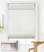 LazBlinds Bamboo Roman Shades 35' W x 64' H