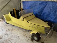 Home built small 2 seat honda powered kids car