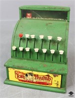 Vintage Tom Thumb Toy Metal Cash Register