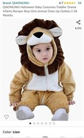 *NEW--OPEN PACKAGE*--LION COSTUME--RETAIL $25