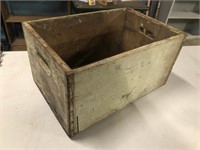 Antique wooden crate