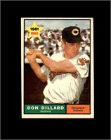 1961 Topps #172 Don Dillard EX-MT to NRMT+