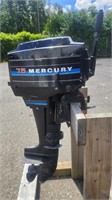 Mercury 7.5 Boat Motor w/ Thunderbolt Ignition,
