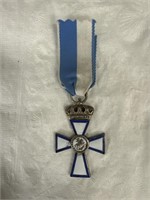 THE CROSS OF VALOR MEDAL  Pre- WW1 GREEK issued