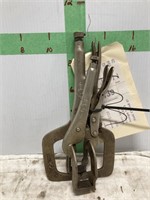 2-vise grip welding clamps