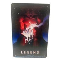 Legend Movie poster tin, 8x12, come in protective
