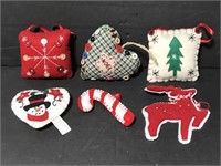 Felted & cloth holiday ornaments