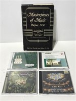 Masterpieces of Music book & classical music cds