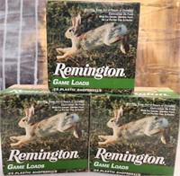 284 - 3 BOXES REMINGTON GAME LOADS AMMUNITION