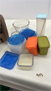 Assortment of containers