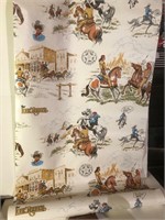 ROLL OF VINTAGE LONE RANGER WALL PAPER