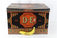 Douwe Egbert's Koffie-Thee Tin Box