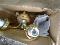 Brass Multi-globe Ceiling Light