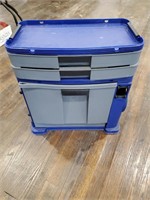 TOOL BOX WITH CORD REEL & TOOLS