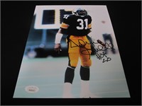 Donnie Shell Signed 8x10 Photo JSA COA