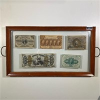 1863 3c/5c/10c/25c/50c Postage Fract Currency Set