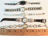 set of five woman's watches