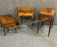 3 Assorted Side Tables