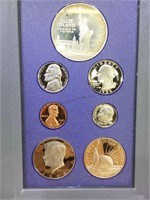 1986 US Mint Prestige Set - incl. Silver Dollar