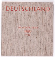 WWII GERMAN BOOK - GERMANY OLYMPIC YEAR