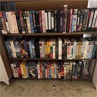 DVDs lot (shelves NOT included) (TR)