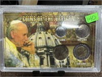 COINS OF THE VATICAN UNC COIN SET