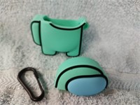Huge Lot "Among Us"  Teal Airpod Cases