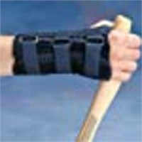 Rolyan D-Ring Wrist Braces Black - Left M - Regula