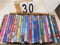 26 Kids DVD's Includes Cat in The Hat