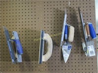 Group Of Assorted Trowels And Spreaders