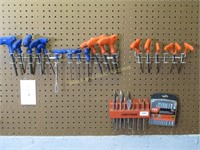 Metric And SAE Hex Wrench Sets