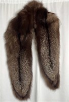 VTG Dark Brown Fur Cape