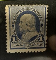 219 UNUSED 1890 FRANKLIN STAMP