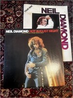Neil Diamond LP and Concert Program