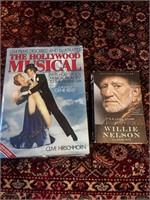 Hollywood Musical and Willie Nelson books