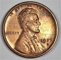1927 s Better Date AU Grade Lincoln Wheat Cent