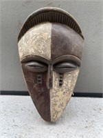 African Wood Carved Tribal Mask