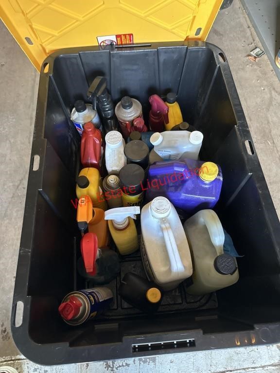 Large Tote of Chemicals (Connex 1)