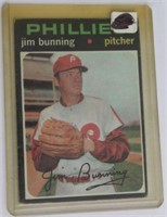 Jim Bunning Baseball Card