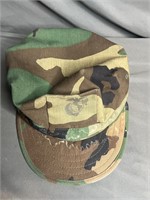 Vintage Military Woodland Utility Cap