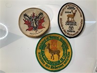vintage hunting crests