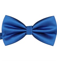 Mens Pre-tied Plaid Pattern Formal Bowties Banded