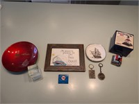 Nice vintage Maritime / Naval lot of 8 items. Nook